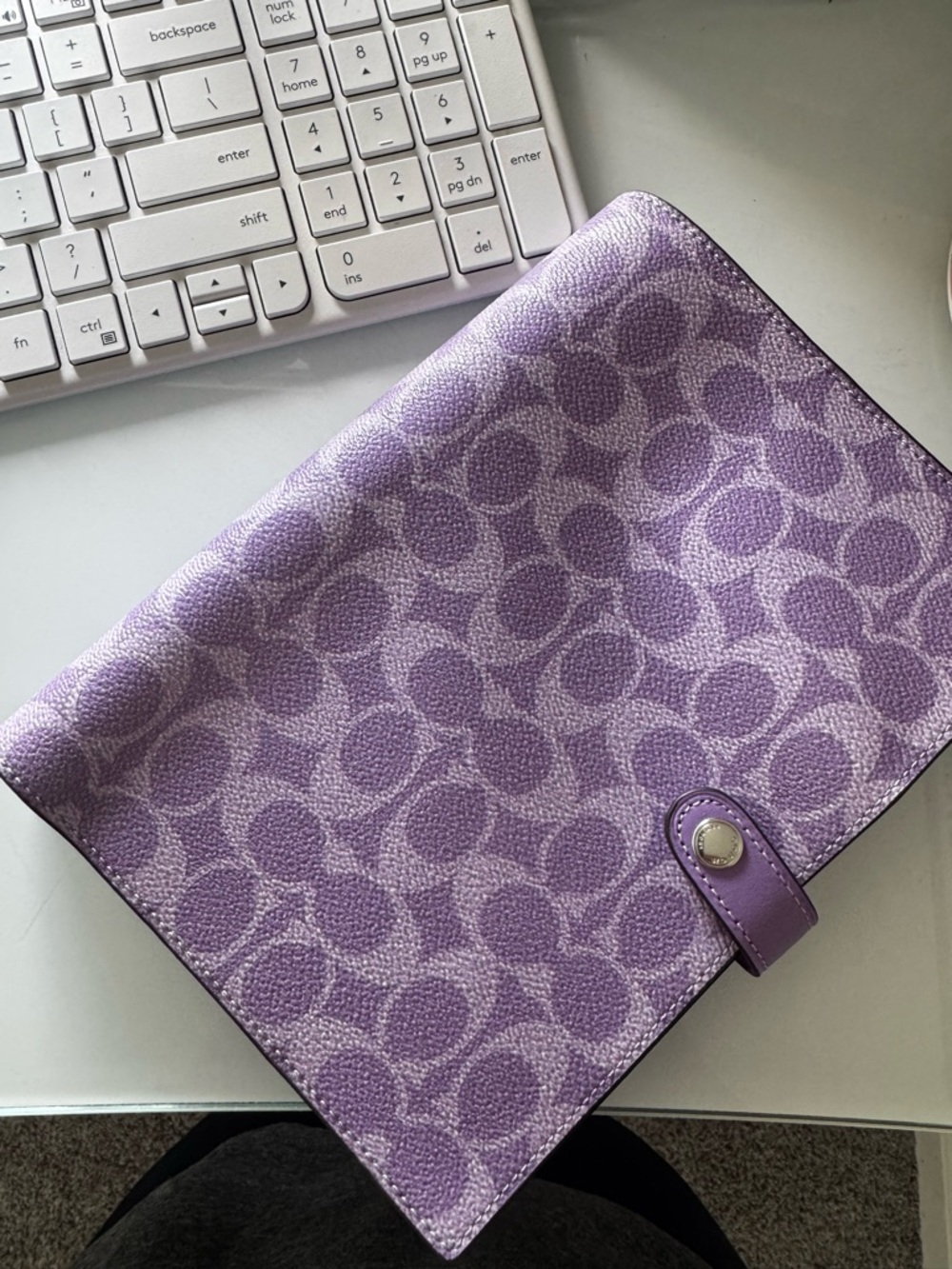 Coach signature canvas